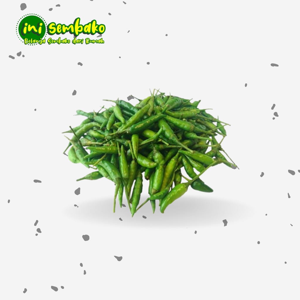 

Cabai Rawit Hijau 150 gram / pack Cabe Ini Sembako