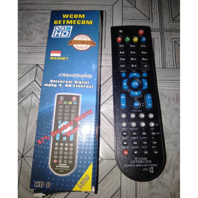 Remot Receiver Parabola Remot Multi mpeg4/HD Getmecom