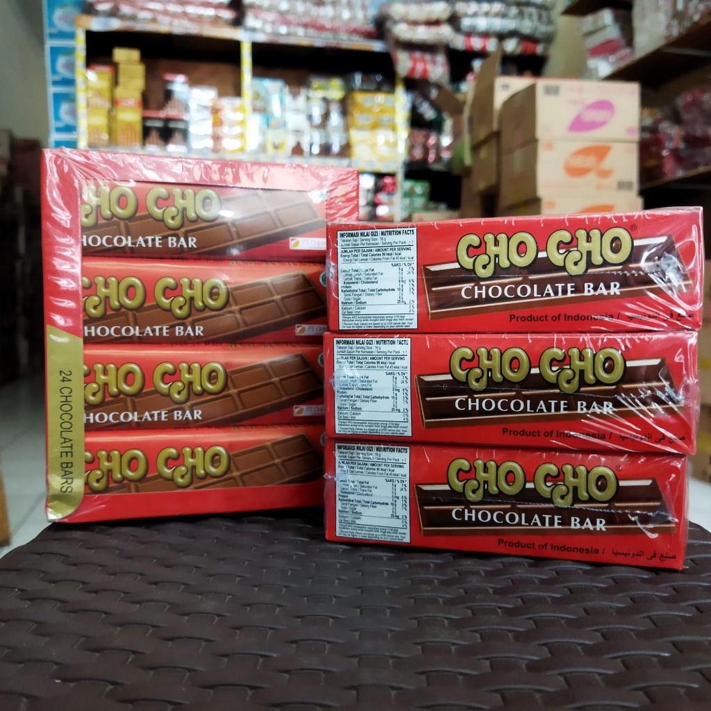 

COKLAT CHOCHO BAR ISI 24 PCS/ 1 BOX