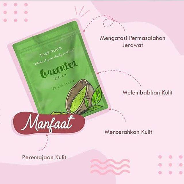 Masker Greentea Clay Lea Gloria Indonesia