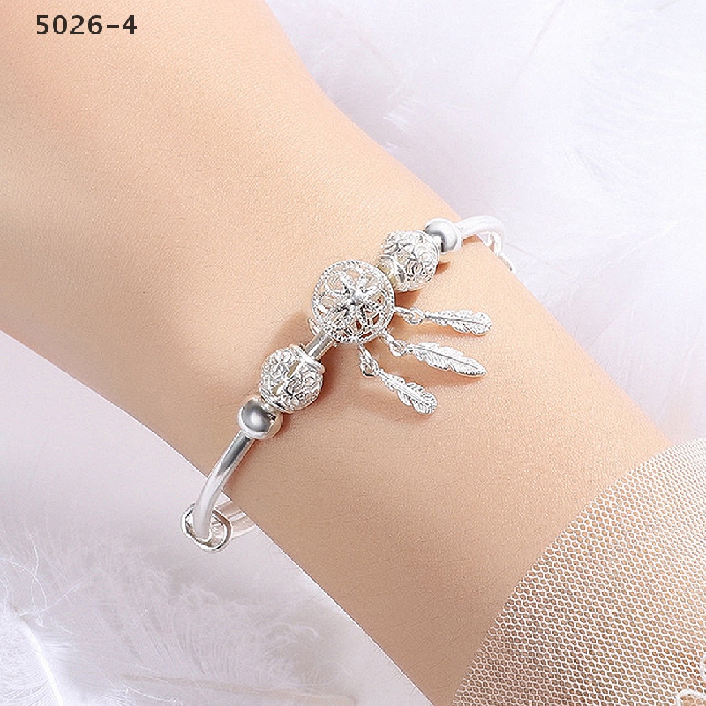 5026-4 Dreamcatcher Tassel Feather Charm Bracelet &amp;Bangle for Women Fashion Elegant 5026-4