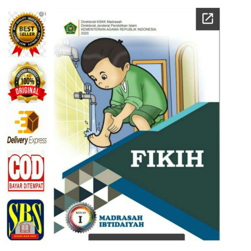 

Buku FIKIH Madrasah Ibtidaiyah /MI kls 1 Direktorat KSKK Madrasah Kemenag RI thn 2020 Terbaru.