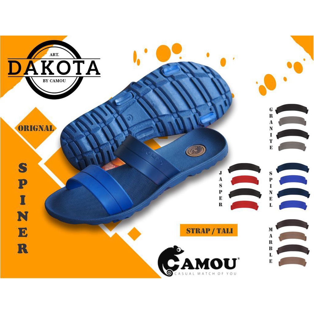 CAMOU - Sandal Pria - Sandal Camou Pria - DAKOTA Spinel