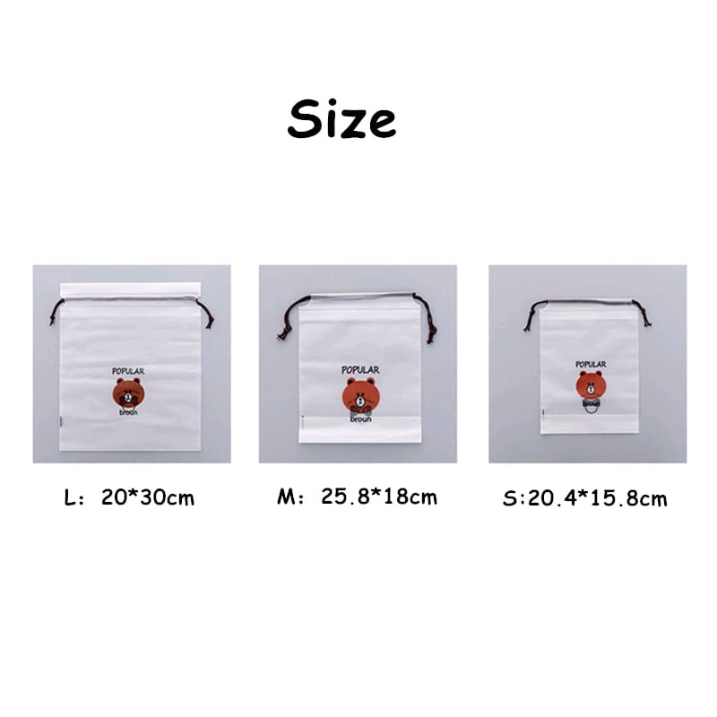 KANTONG TRAVEL BAG BERUANG / kantong multifungsi