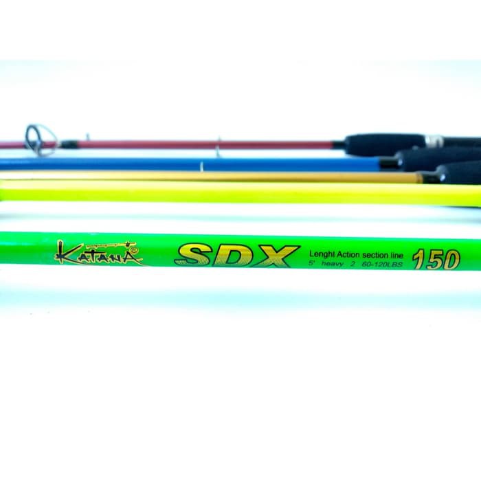Joran Pancing Kekuatan 60Kg  Joran Katana Sdx Solid 150 Kuat Lentur