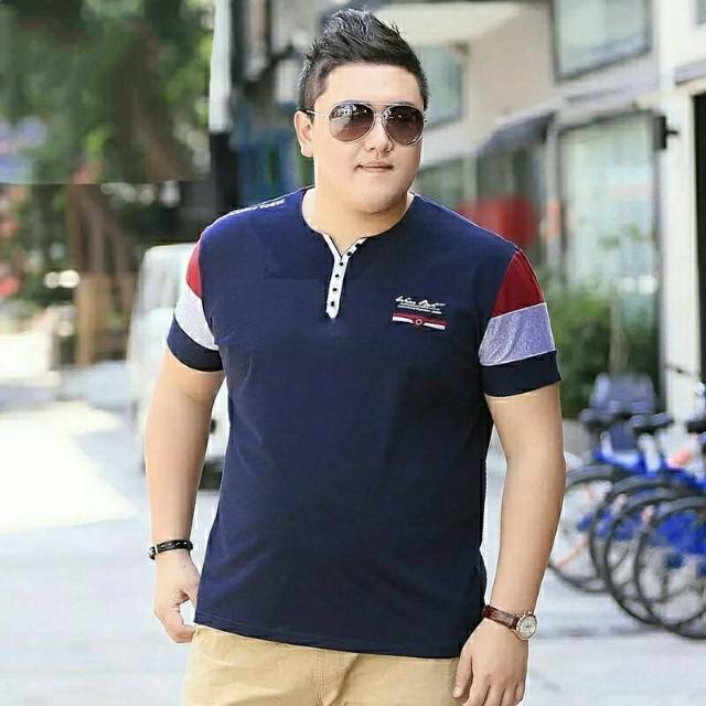 BAJU VOGUE FASHION ATASAN JUMBO PRIA KAOS PRIA JUMBO XXL / DC