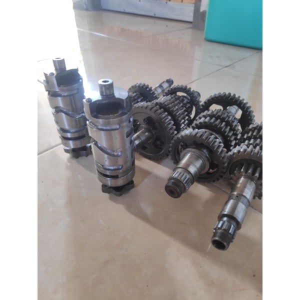 Transmisi Yamaha Scorpio 6 Speed Transmision Rasio Reso Gear Box Gearbox Gir Ger Tranmisi Custom