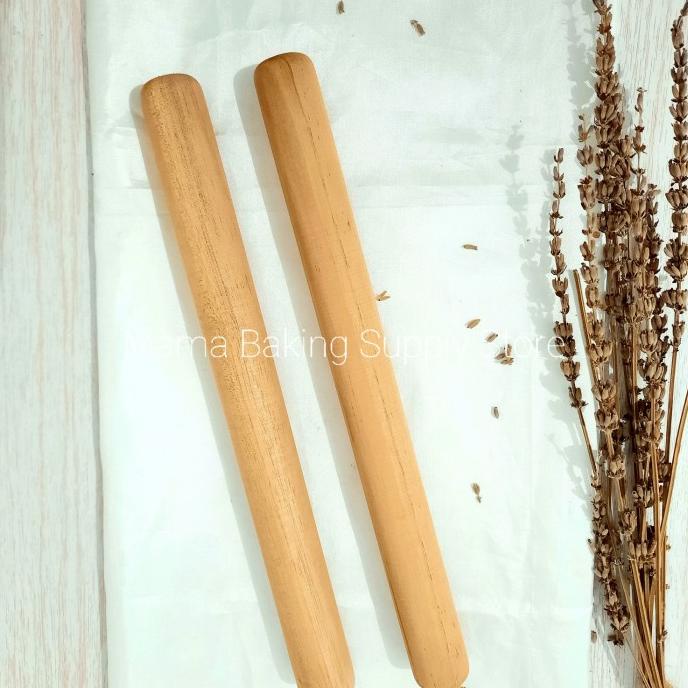

Wood Rolling Pin Roll Kayu POLOS Penggiling Adonan Kue Roti Panjang Terlaris | Terbaru | Sale