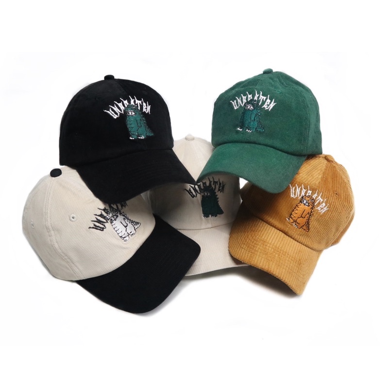 BASEBALL CAP CORDUROY DINO DEEPNEVE