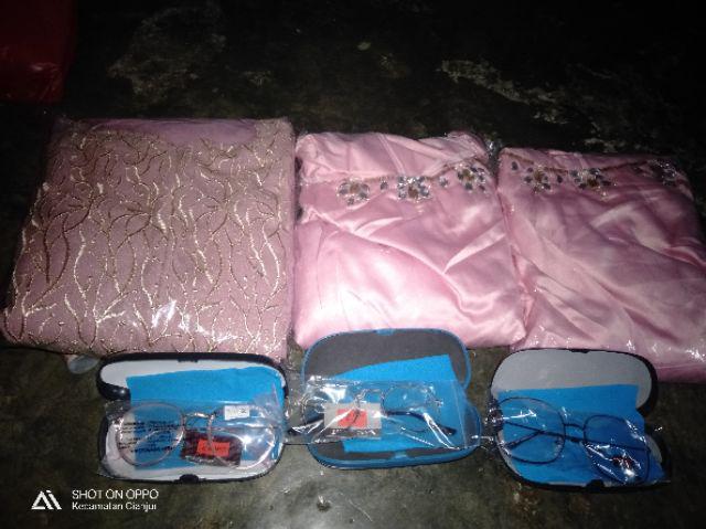 Free Box Dan Lap Kain Kacamata Persegi Big Size Ros 2165