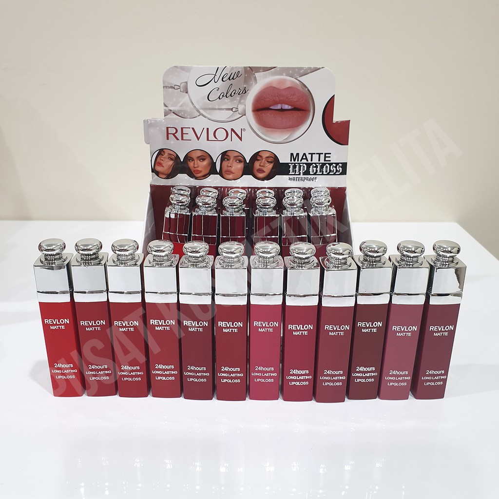 Lipgloss Lipstik Lipcream Matte Revlon (Min. 12 pcs)