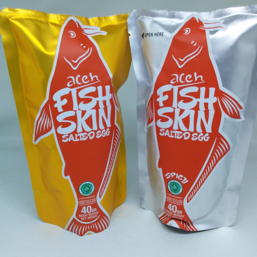 

FISH SKIN SALTED EGG 40 GR