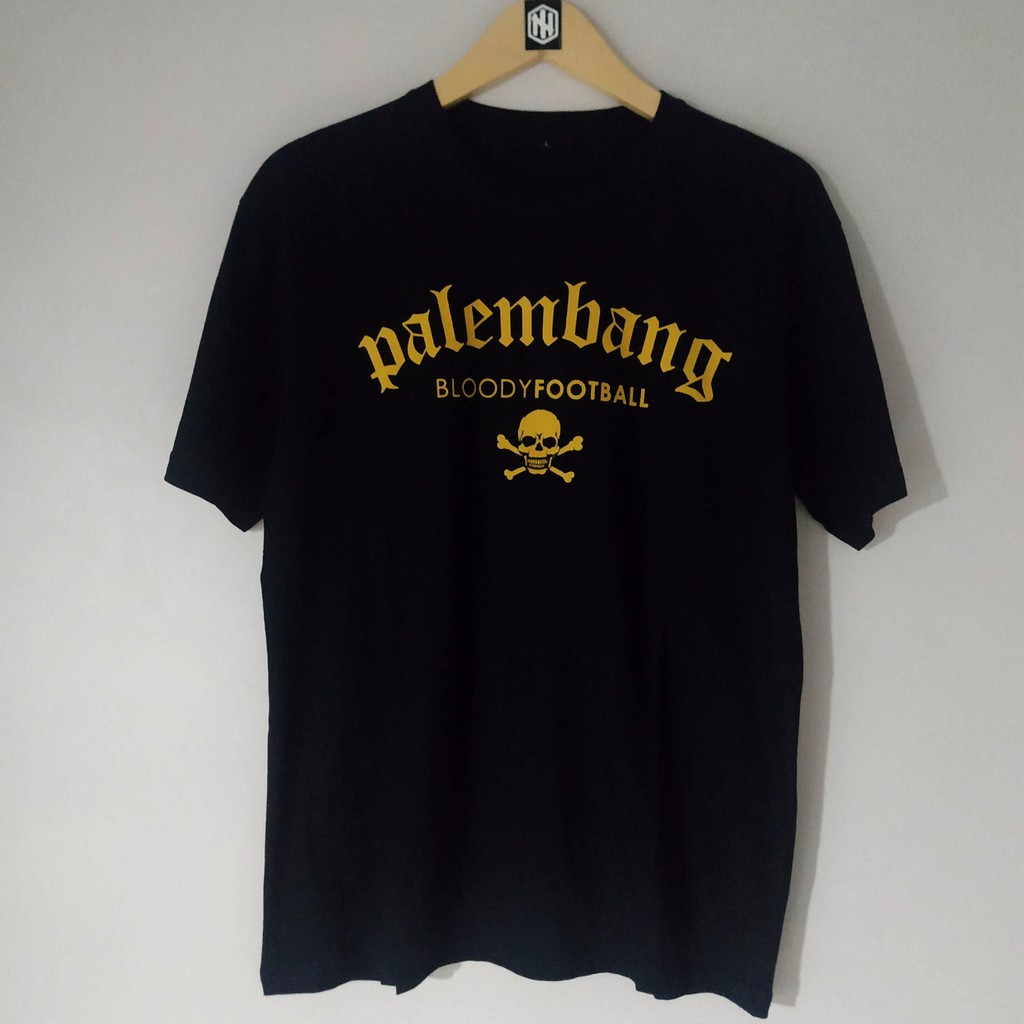 kaos tshirt palembang casual bloodyfootball