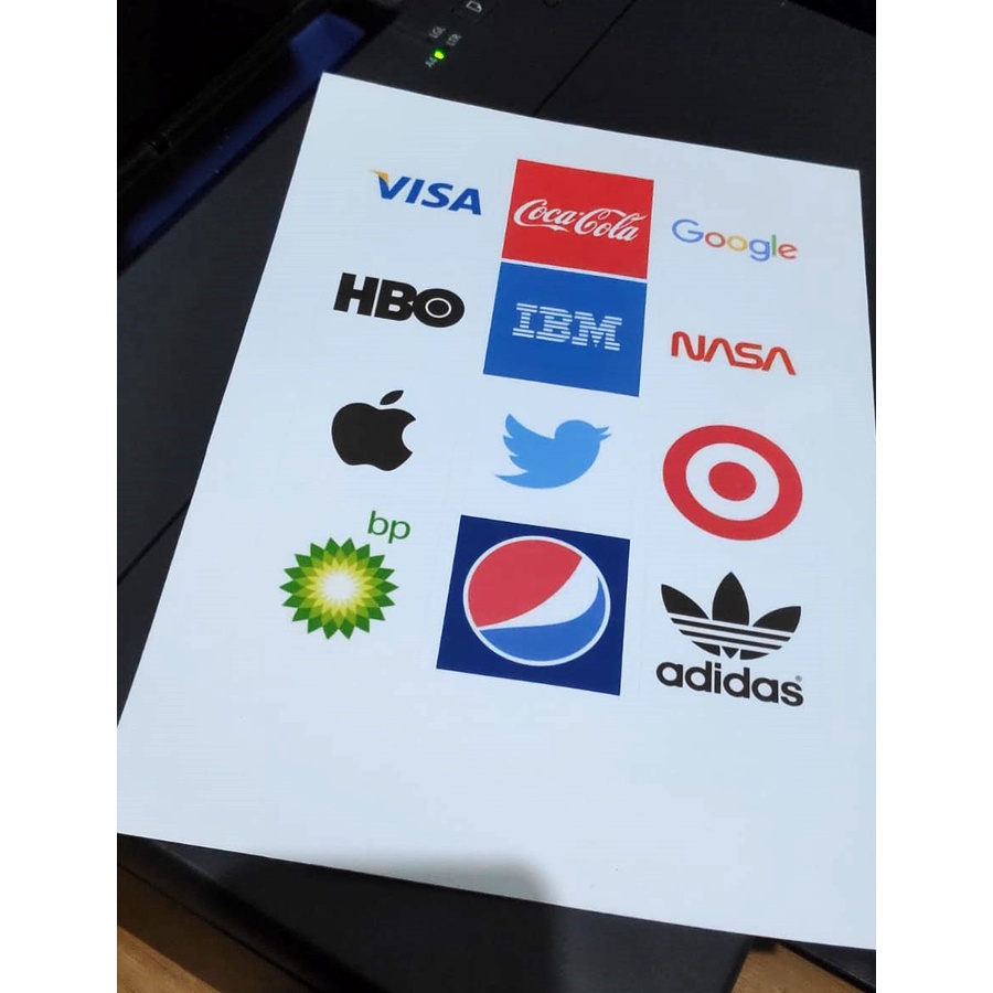 

PRINT STICKER GLOSY A4 MURAH | CETAK SAJA | NO CUTING | NO WATERPROOF