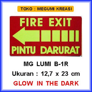 

Lumi Signboard (Glow in the dark) - A-1R