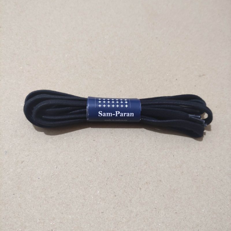 TALI SEPATU LILIN HITAM SHOE LACES WAXED BLACK 120 CM 150 CM 170CM