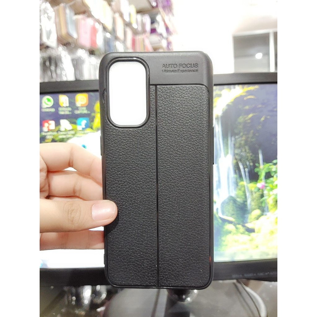 AutoFokus Oppo Reno5 Reno 5 5G 6.43 inchi Leather Soft Case AUTOFOCUS Motif Kulit Jeruk