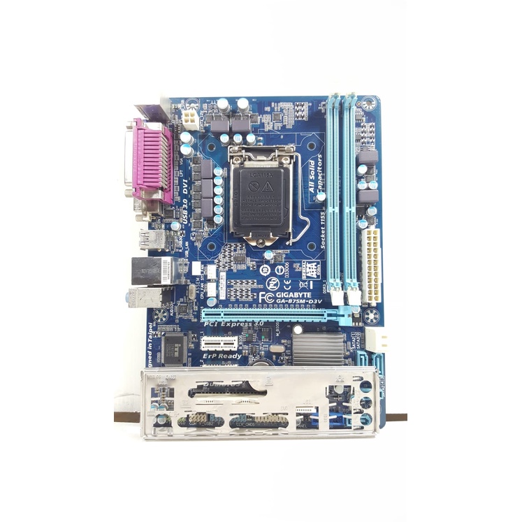 Mobo Mainboard Motherboard Intel B75 LGA 1155 Gigabyte