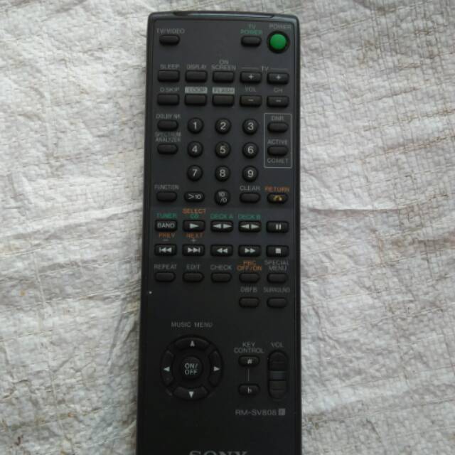 Remote Audio Compo SONY