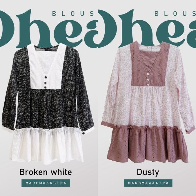 OK ATASAN WANITA MAREMA - DHEA - BLOUSE - ZALIFA DHGF641654