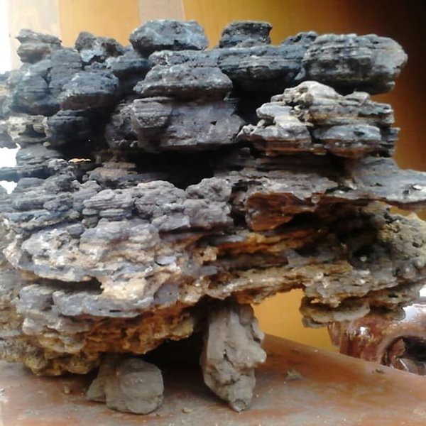 batu aquascape aquarium batu besi / iron stone /Batu Suiseki Besi 1 kg /Aquarium-aquascape