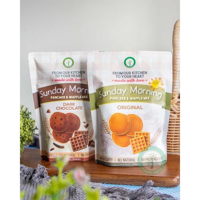 

✨COD✨ PROMO BUNDLING SUNDAY MORNING PANCAKE ORIGINAL DAN CHOCO