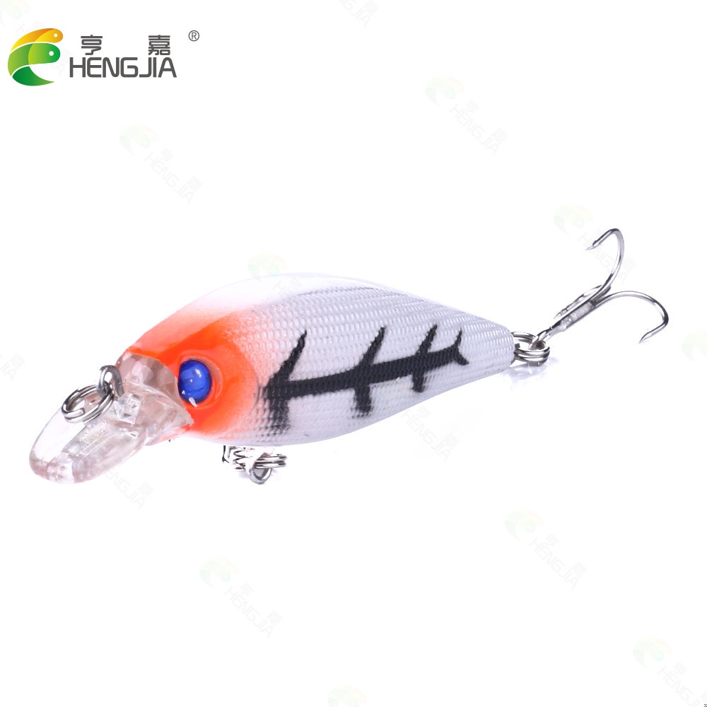 Hengjia 4pcs Umpan Pancing Tiruan Bentuk Ikan Kecil 8.5cm 10.3g