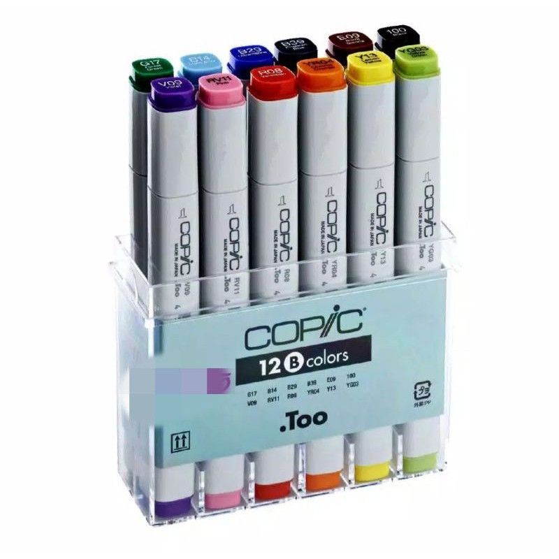 

spidol copic isi 12 W