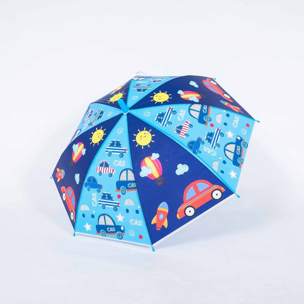 PAYUNG ANAK PEREMPUAN KOREA UMBRELLA KARAKTER KARTUN JERAPAH KIDS LAKI LAKI MOTIF UNIK IMPORT B23