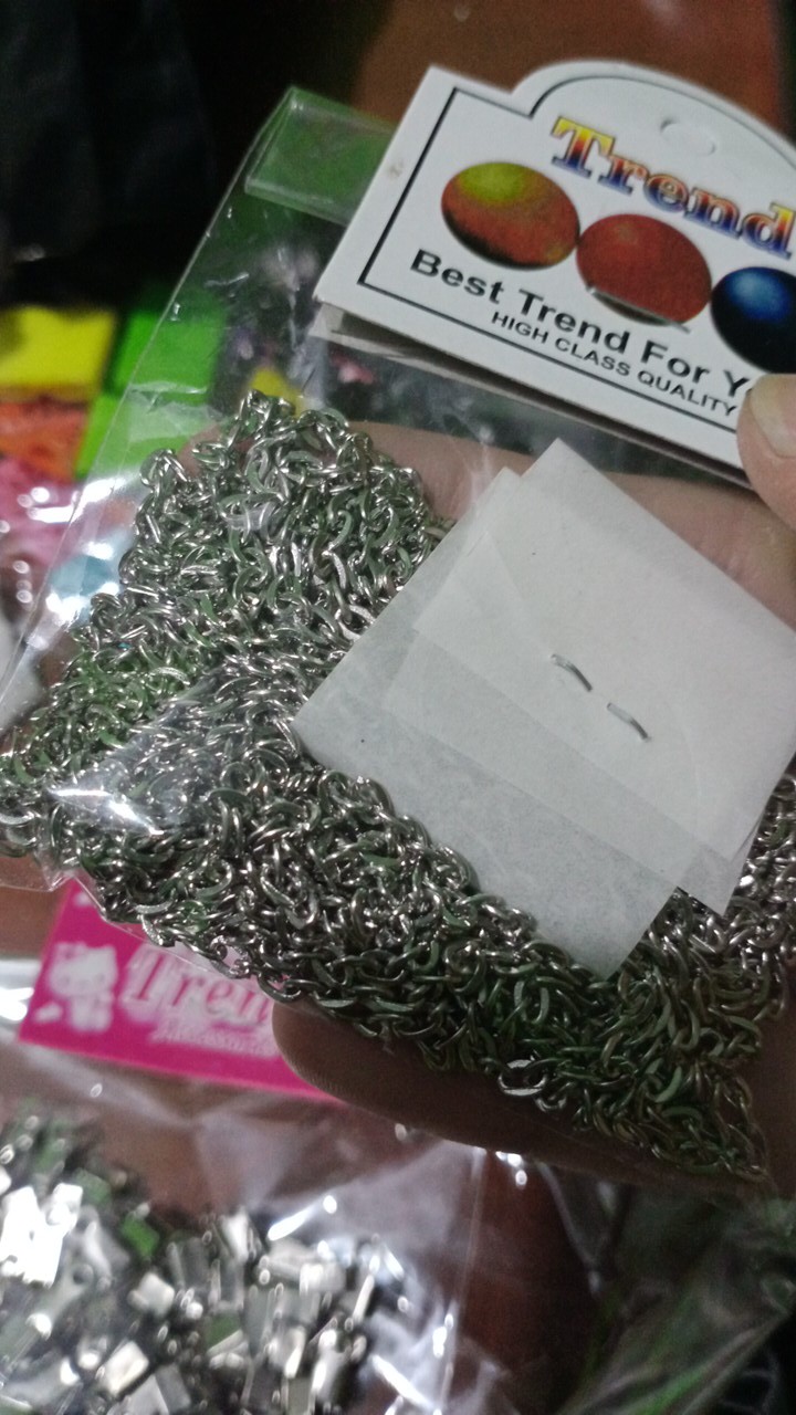 Rantai Nikel 0.7 Meteran