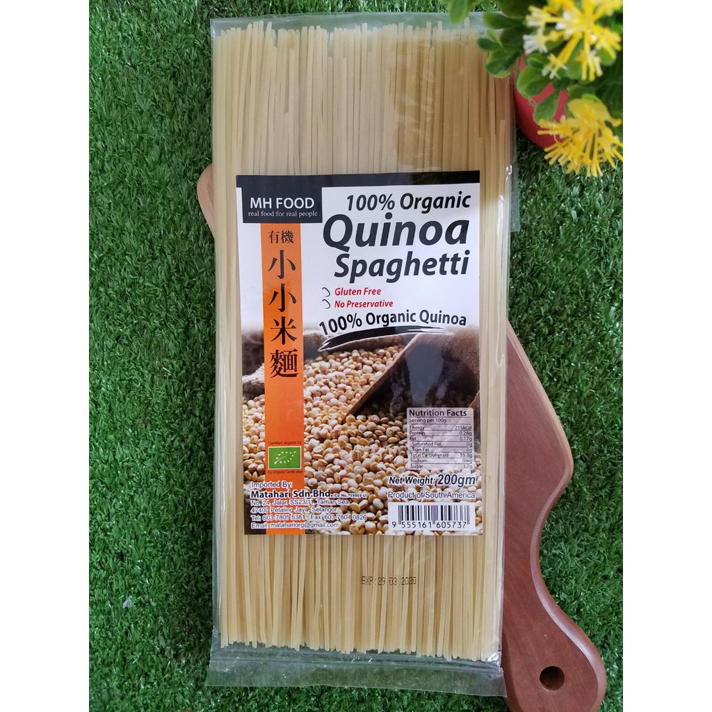 

MH Food Gluten Free Organic Quinoa Spaghetti 200g