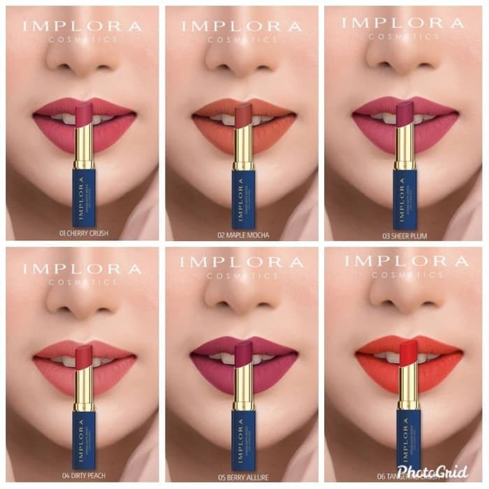 IMPLORA INTENSE MATTE LIPSTICK LONG LASTING FINISH