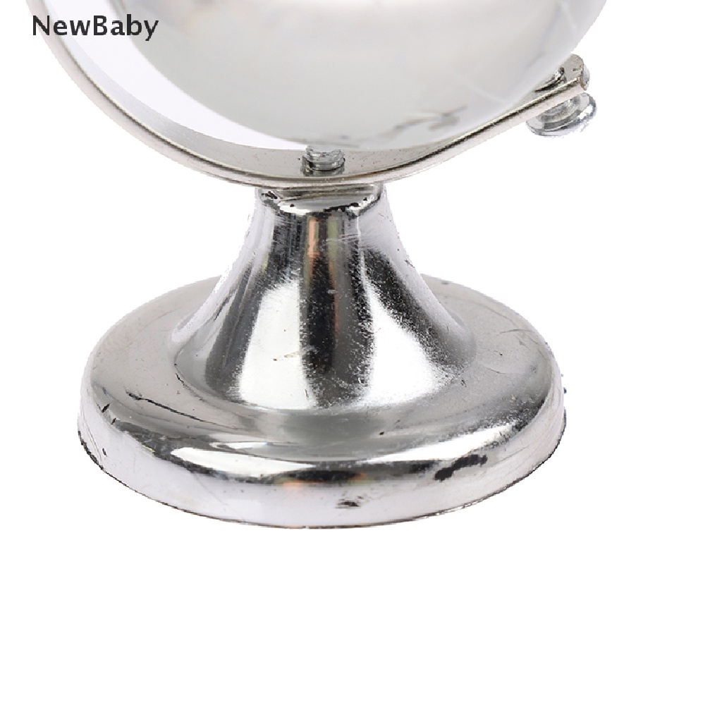 Mainan Miniatur Globe Rolling Dengan Stand Untuk Dekorasi Rumah Boneka 1: 12