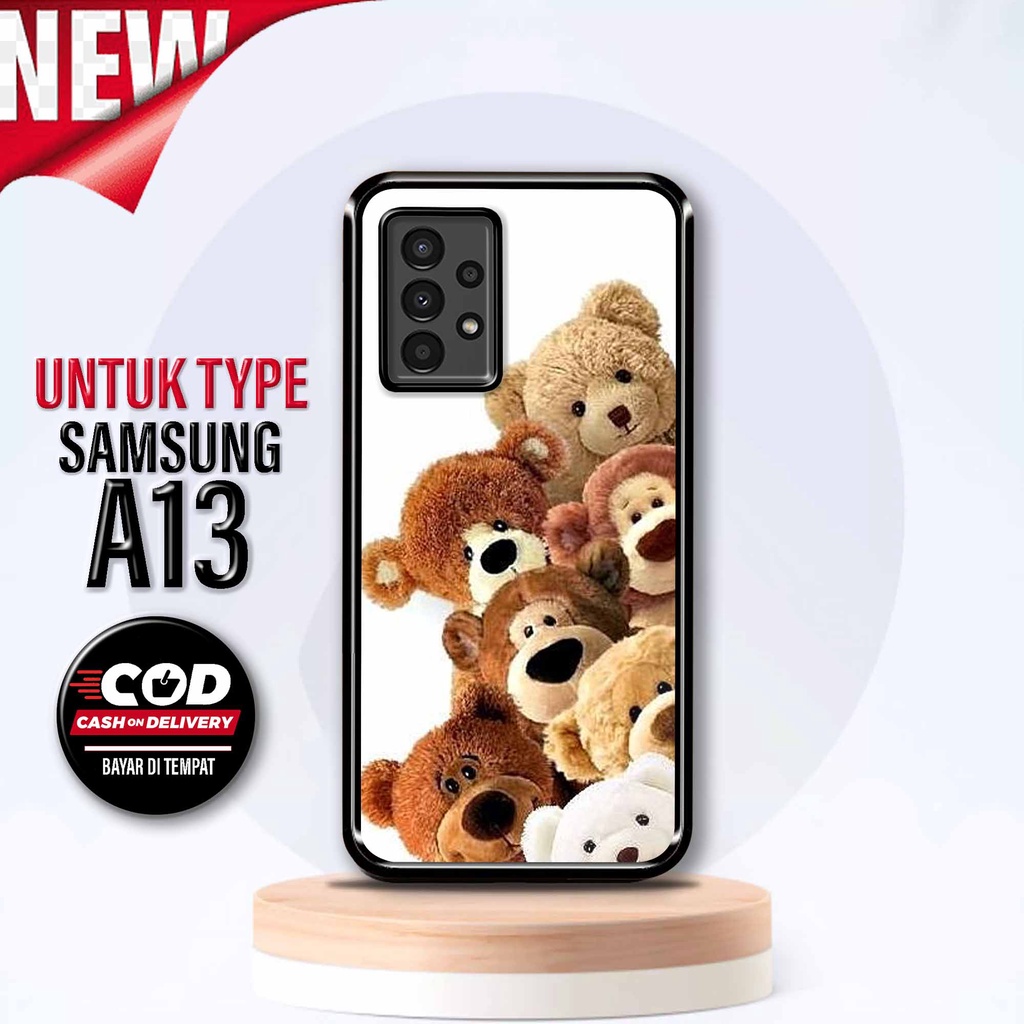 Case Samsung A13 [ Aest Bear 1 ] - Hardcase Samsung A13 - Softcase Samsung A13 - Cassing Elegant Sam