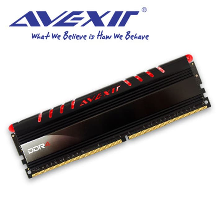 Avexir DDR4 Core PC19200 4GB (1x4GB) Blue / Red