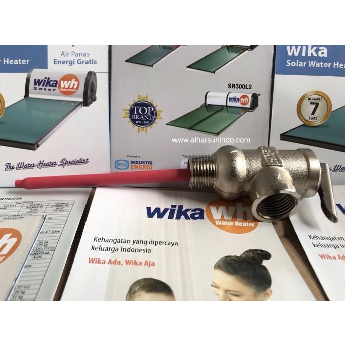 Safety Valve Wika Solar Water Heater | Murah Dan Original