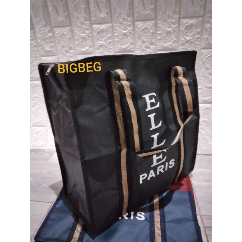 Tas Belanja Tanggung 44x48 cm Tali Panjang Kuat Shopping Bag Tote Bag Serbaguna