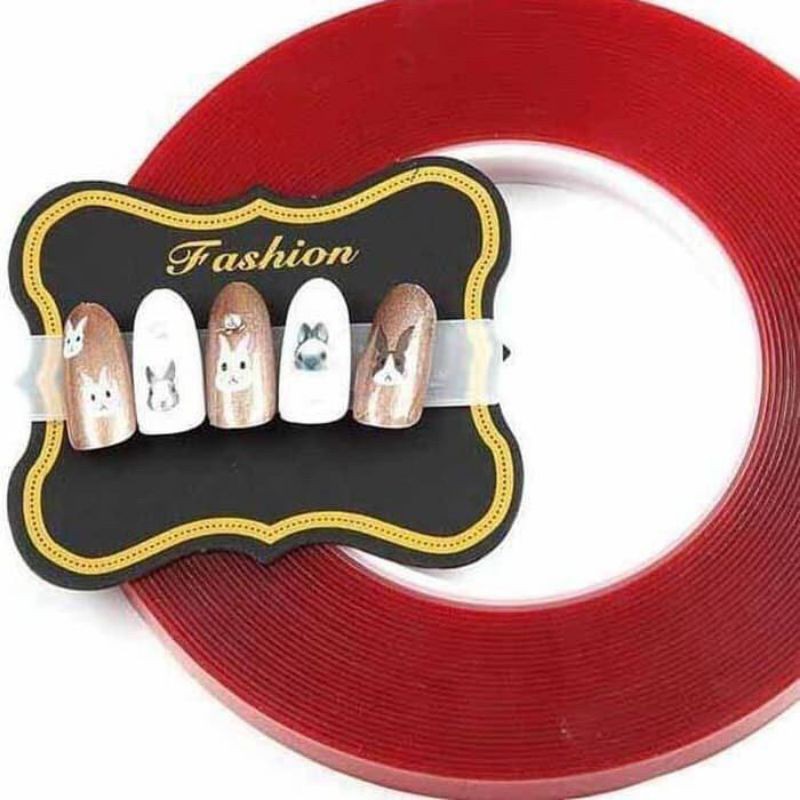 

DOUBLE TAPE NAIL ART DOUBLE TAPE KUKU PALSU - DOUBLE TAPE PRESS ON