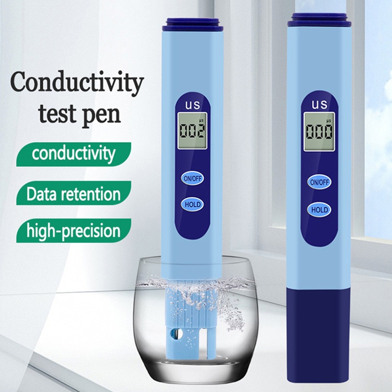 Kiss Tester Konduktivitas Listrik Portable Pen Type Digital TDS EC Meter Untuk Air