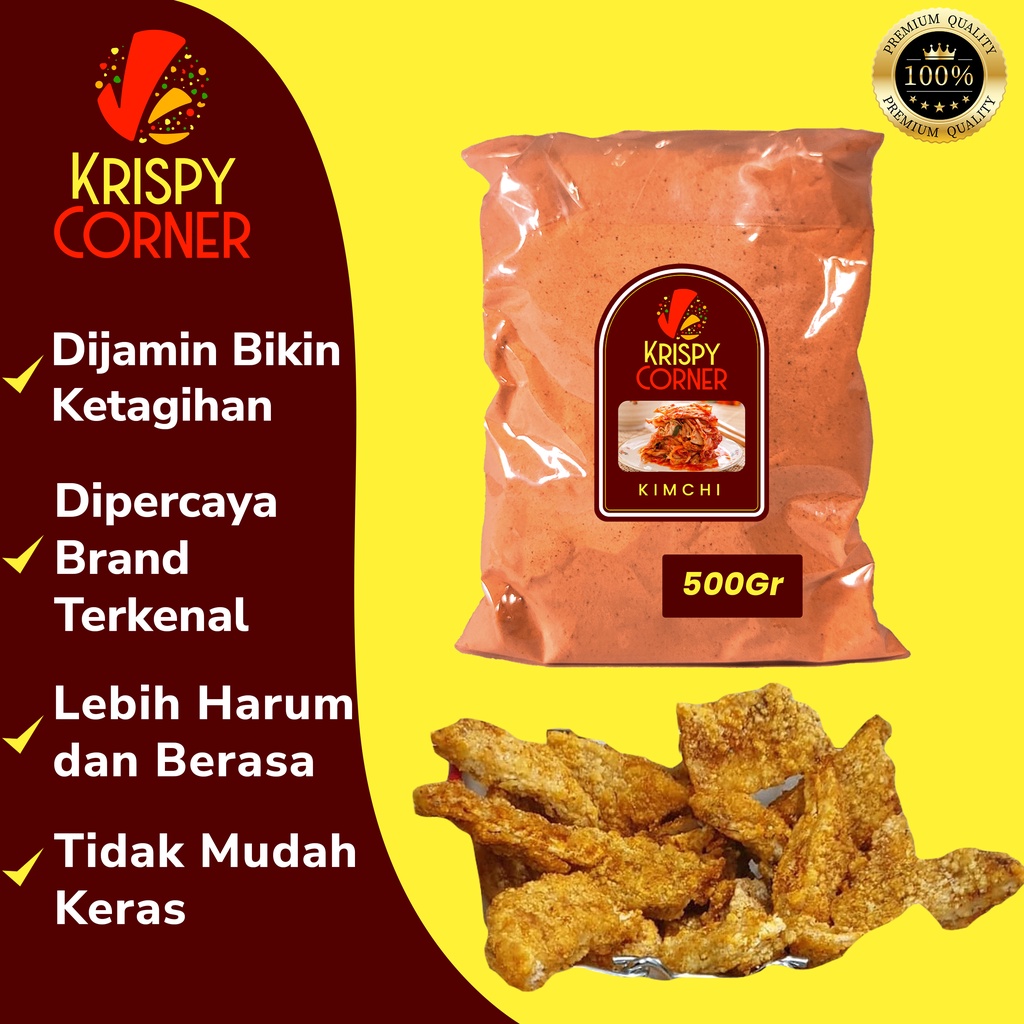 

BUMBU TABUR KIMCHI / BUBUK TABUR RASA KIMCHI KOREA / BUMBU TABUR ANEKA RASA KIMCHI 500GR