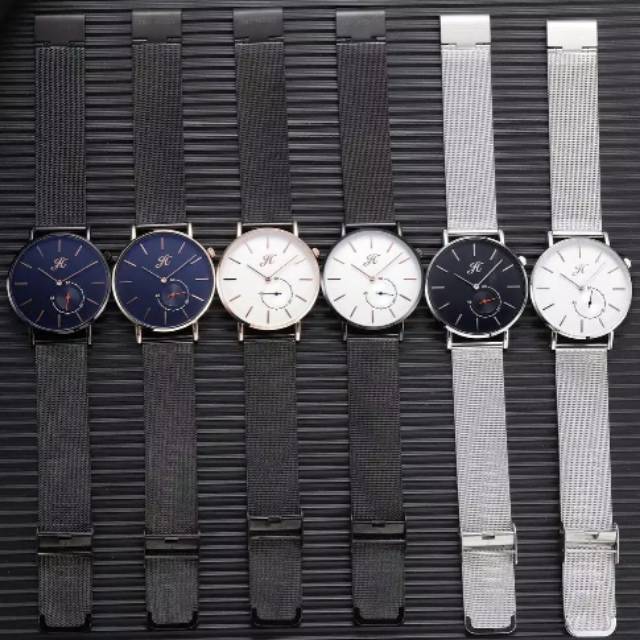 JAM TANGAN JIM HONEY 8068 Pria Laki-Laki Fashion Besar Analog Import JH Ori