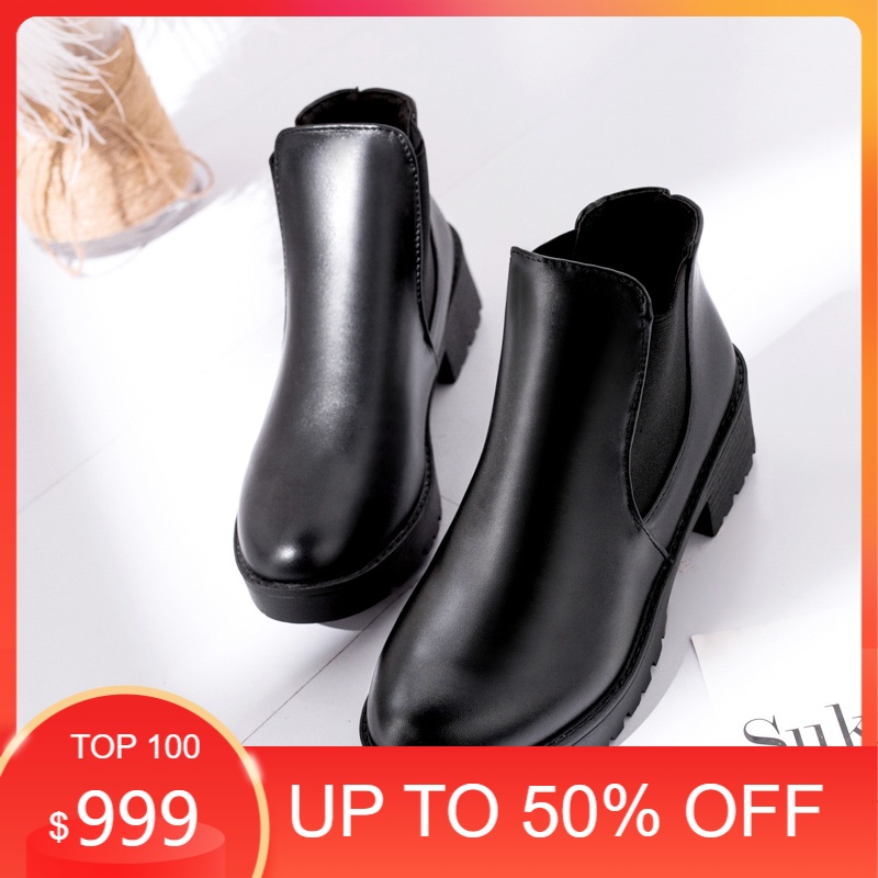 IELGY Winter boots with a Martin boots indotex