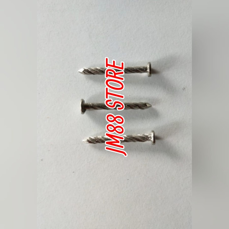 Paku fiber kapal stainless ss / paku ulir stainless paku ulir kayu tembok stainless 1 inch