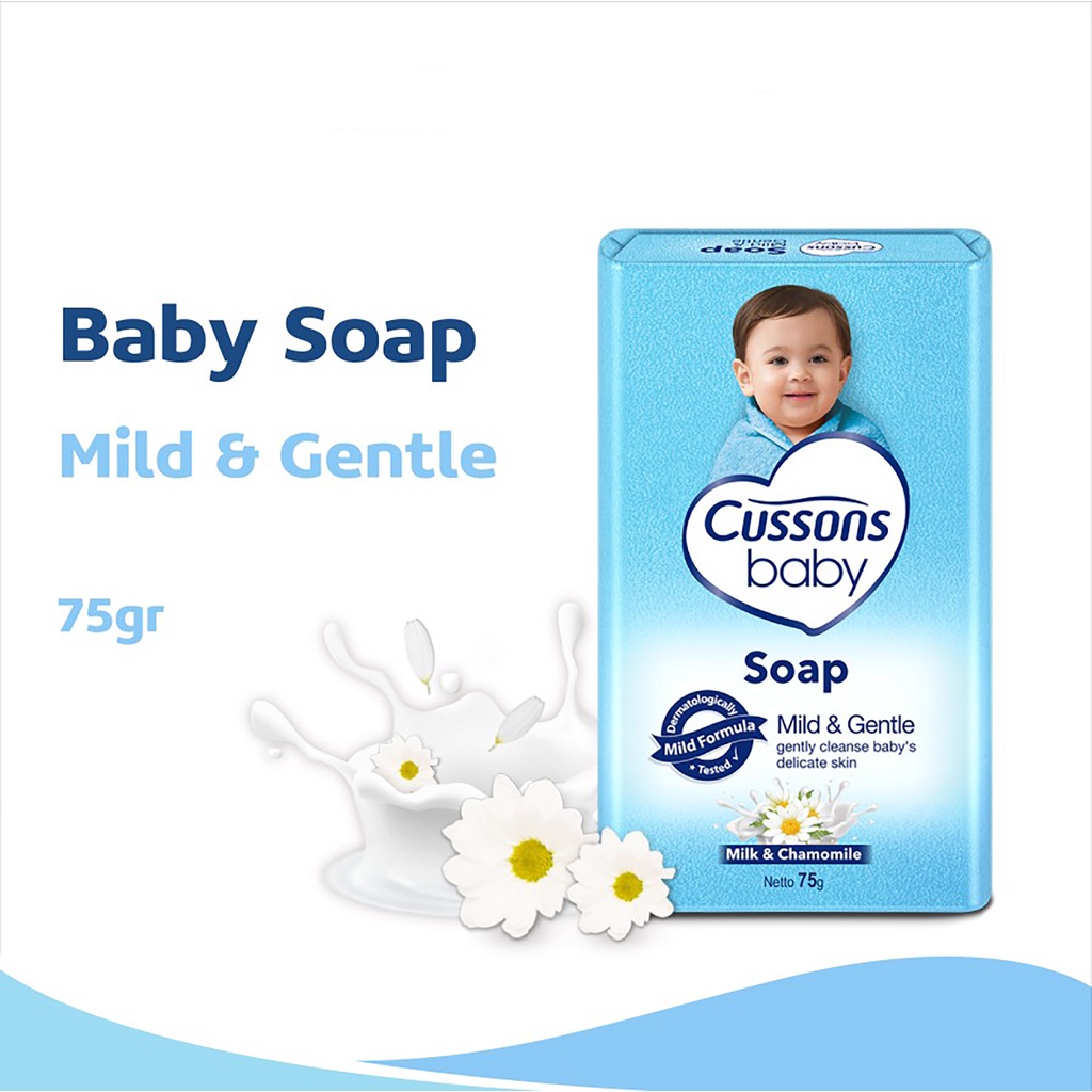 Cussons Sabun Batang Bayi Sabun Mandi Bayi Baby Bar Soap