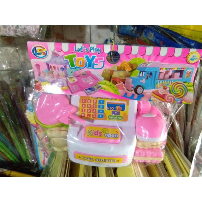 mainan kasir mini anak/kasir kasiran
