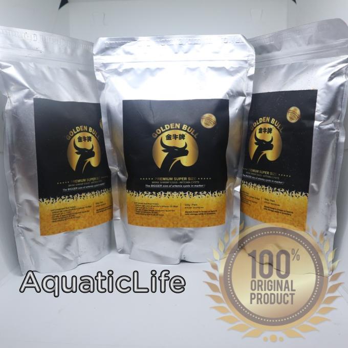 Artemia tetas Golden Bull 500 gram