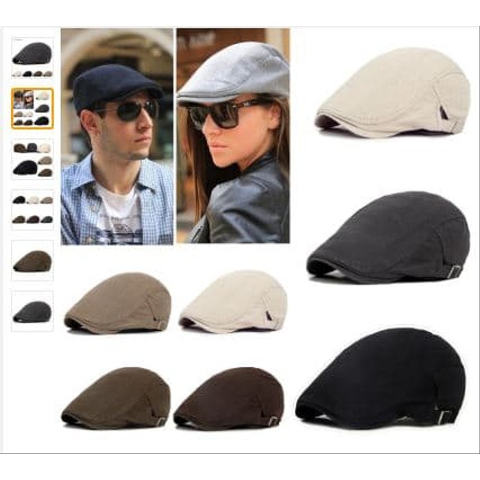 Topi Pria Import Retro White Hype Not Offwhite Original Ny Vg588  DL989 Topi Pet Baret Beret Hat Pet