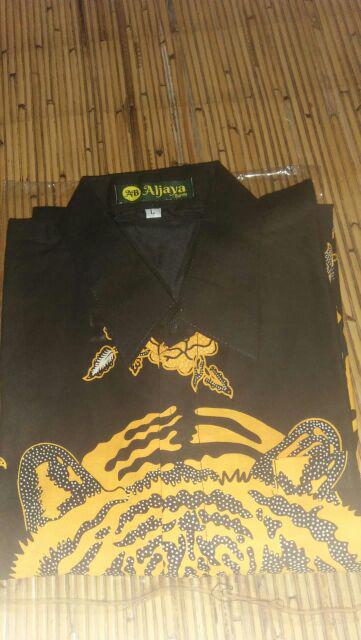 Promo Kemeja Batik Pria Prabu Harimau Maka  Furing Katun Halus Primis Original