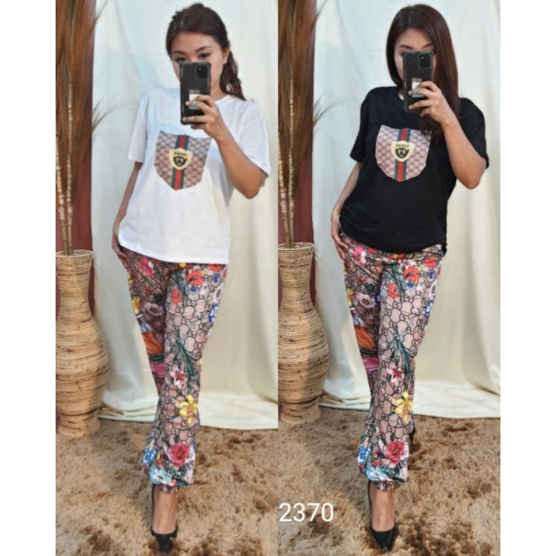 ONE SET JOGGER GUCCI FLOWER x DISNEY PREMIUM ADA HANDTAG