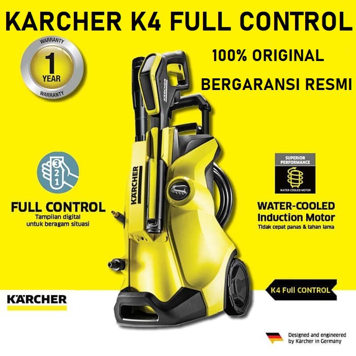 Karcher K4 Power Control Jet Cleaner 130 Bar | Karcher K 4